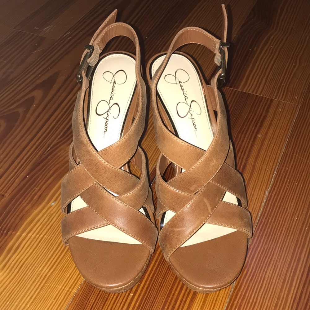 Jessica Simpson 3 inch strappy heels
